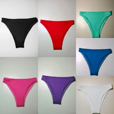 Lady Briefs Shorts Low Waist High Cut Stretchy Sexy Hot Pants Party Clubwear - Image 1 of 4