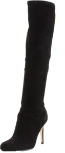 🔥🔥Womens Cole Haan Air Talia OTK Boots Black Suede With Cleaner And Brush🔥🔥 - Picture 1 of 12