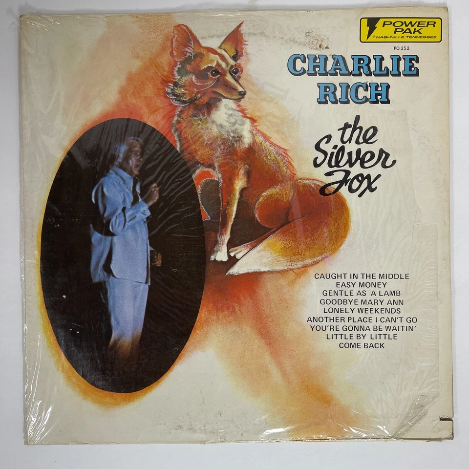 Charlie Rich – The Silver Fox Vinyl, LP 1974 Power Pak – PO-252 - Image 1 of 2