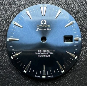 Genuine Omega Seamaster  Co-Axial Navy Dial 64WK 3124008 31 .4 mm - Picture 1 of 4