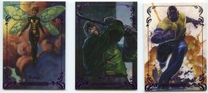 2018 Marvel Masterpieces PURPLE Foil Parallel Card #5 - WRECKER 197/199