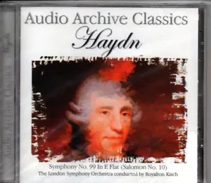 AUDIO ARCHIVES CLASSICS - HAYDN SYMPHONY 99 E FLAT - LONDON - KISCH - NEW SEALED - Picture 1 of 2