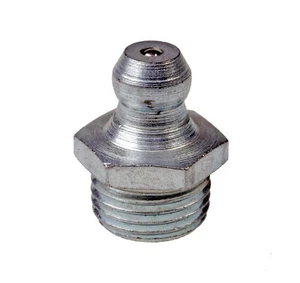 Mild Steel Straight Grease Nipples Fittings with M8 x 1  Tapered Threads 608901 - Picture 1 of 1