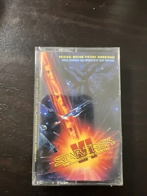 FACTORY SEALED-STAR TREK VI THE UNDISCOVERED COUNTRY Soundtrack Cassette 1991 - Image 1 of 4