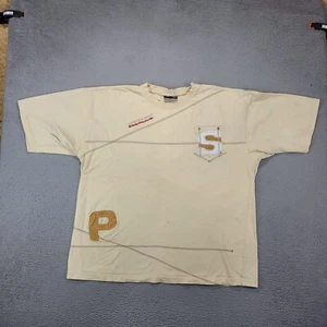 Camisa De Colección Southpole Para Hombres 2XL Beige Y2k Suelta Hip Hop Gran Tamaño Ropa de Calle Camiseta - Imagen 1 de 10