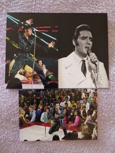 ELVIS PRESLEY IF I CAN DREAM/1968 COMEBACK PHOTOS LOT 3 - Picture 1 of 3