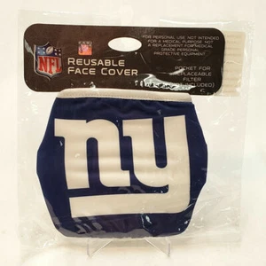 NFL NY GIANTS Face Cover Mask Reuseable with Filter Pocket by FOCO - Bild 1 von 1