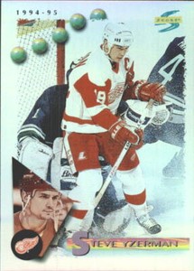 1994-95 (RED WINGS) Score Platinum #150 Steve Yzerman