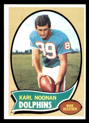 1970 Topps Football #223 Karl Noonan EX/MT - Image 1 of 2