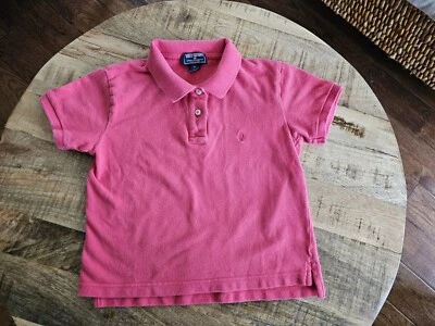 Polo Sport Ralph Lauren Para Mujer Top Corto Caliente Coral Rosa Talla Pequeña Tenis Preppy Foto 1 de 4