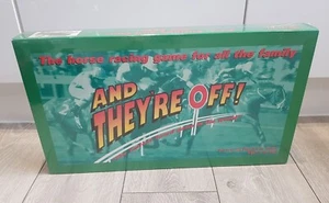 And They're Off Horse Racing Bookies Family Board Game 1993 - BRAND NEW & SEALED - Picture 1 of 13