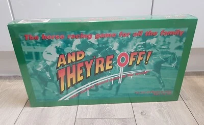 And They're Off Horse Racing Bookies Family Board Game 1993 - BRAND NEW & SEALED - Image 1 of 4