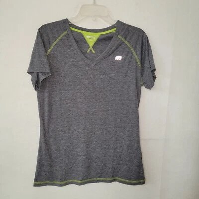 Camiseta Marika Tek Mujer XL Gris Dry-Wik Performance Camiseta Raglán Deportes Entrenamiento Foto 1 de 4