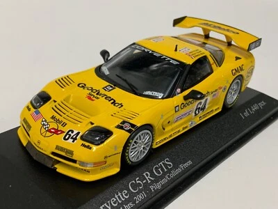 1/43 MINICHAMPS Chevrolet Corvette C5R 2001 24 H Di Daytona #64 AC4011464 - Immagine 1 di 4