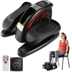 Under Desk Elliptical Machine Cycle Pedal Trainer Indoor Exerciser Exercise Bike - Picture 1 of 37