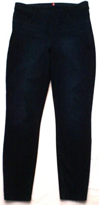 Pantalones de mezclilla ajustados Spanx Jeggings para mujer grandes azul oscuro tejido elástico Foto 1 de 3