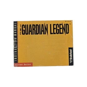 The Guardian Legend (Nintendo) NES Manual folleto de instrucciones solamente - Env&iacute;o gratuito