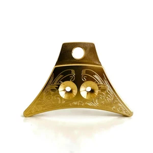 The Logan Turbo – solid brass whistle English Scroll - Picture 1 of 1