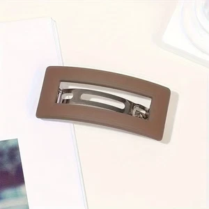 Fermagli per Capelli Primaverili Quadrati Satinati Multicolori Alla Moda per Acc - Foto 1 di 17