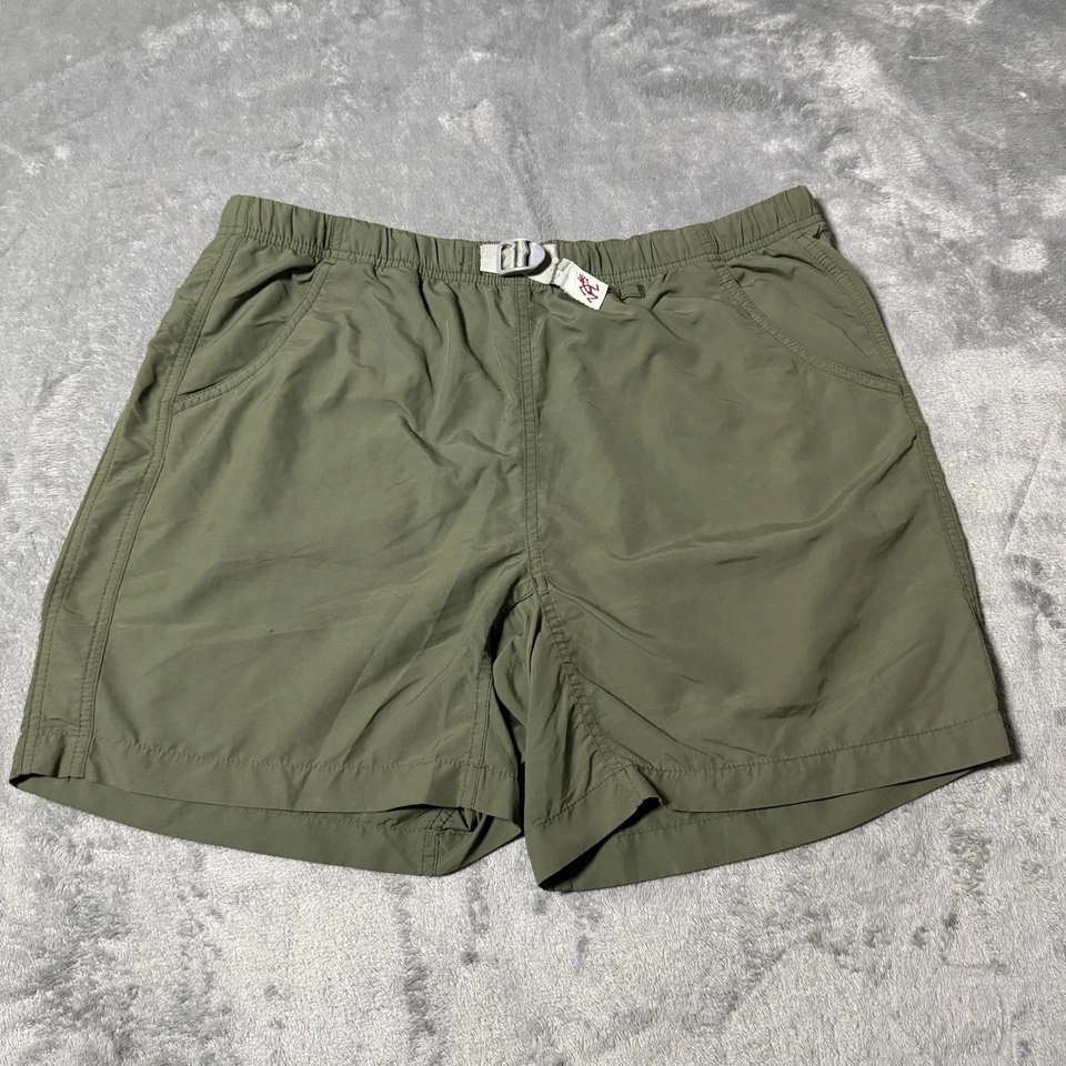 Pantalones Cortos Gramicci Para Hombres L Pullon Cintura Elástica Cinturón Chino Exterior Algodón De Colección Y2K Foto 1 de 4