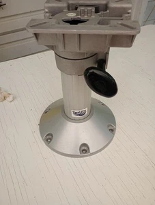 Swivl-Eze Bell Pedestal Set Lakesport 238 Boat Seat Swivel 12.5" - 16" - Bild 1 von 12