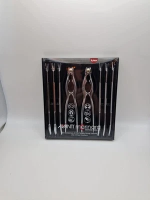 Avanti 8pc Marinara Seafood Tool Set 2 Crackers 6 Forks Lobster/Crab/Fishe PI - Image 1 of 2