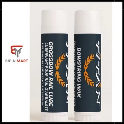 Juego de lubricantes de cera y riel para ballesta - Accesorios de caza con arco Foto 1 de 4