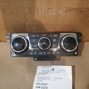 Temperature Control Front Automatic Opt CJ2 ID 23120466 Fits 13 ACADIA 249423 - Picture 1 of 12