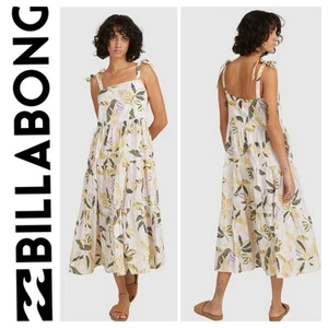 BNWT BILLABONG SUNSET SEASPRAY MIDI DRESS SMALL (8) RRP $109.99 - Picture 1 of 5