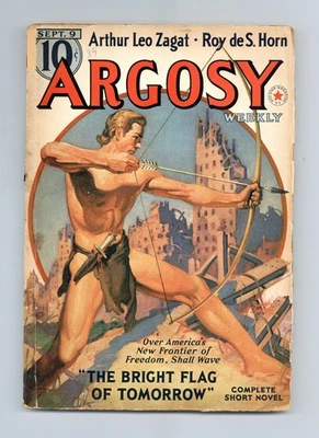 Argosy Part 4: Argosy Weekly Sep 9 1939 Vol. 293 #2 GD+ 2.5 Low Grade - Image 1 of 3