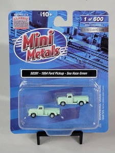 Mini camioneta pickup escala N CMW #50391 - 1954 - verde Sea Haze - paquete de 2 - Imagen 1 de 1