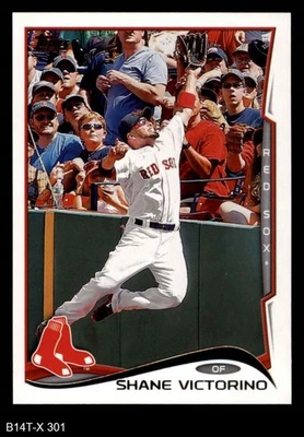 2014 Topps #301 Shane Victorino Red Sox 8 - NM/MT - Image 1 of 2