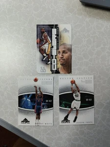2001-02 Fleer Marquee Basketball Lot (3), Tinsley, Reggie Miller, braun, weiß - Bild 1 von 8