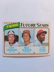 1980 TOPPS TWINS FUTURE STARS D. GRAHAM/R. SOFIELD/G. WARD #669 EX/MT - Picture 1 of 1