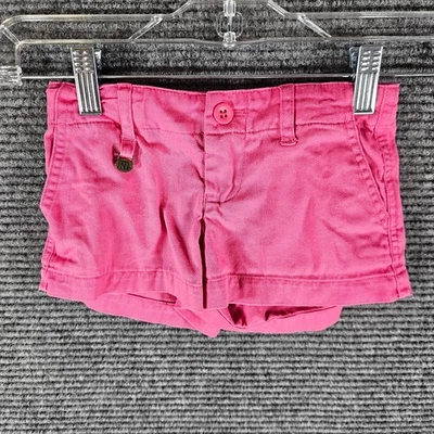 Polo Ralph Lauren Niñas 3T Pantalones Cortos Clásicos Chino Rosa Informales Preppy Ajustables Foto 1 de 4