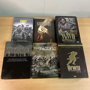 WW2 DVDs Lot Band of Brothers The Pacific Documentaries + More - Picture 1 of 6