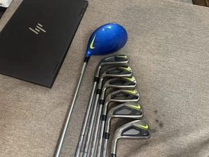 Nike Vapor Fly Iron Set & Nike Vapor Fly Pro Driver Left Handed Nike Golf Clubs - Picture 1 of 24