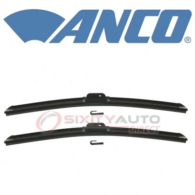 2 pc ANCO Front Wiper Blade for 1969-1974 Maserati Indy America - Windshield th - Image 1 of 4