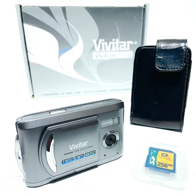 Vivitar Vivicam 7100s Digital Camera Kit -  Excellent, Boxed + All Accessories - Image 1 of 4