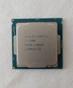 i7-7700K CPU Intel Core i7 Quad-Core 4.2GHz 8GT/s 8MB Cache Processor - Picture 1 of 4