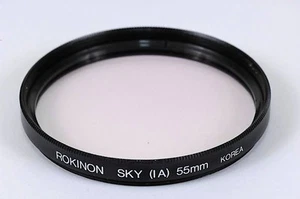 Rokinon SKY 1A Skylight 55mm Camera Lens Glass Filter Made in Korea 11872 - Picture 1 of 1