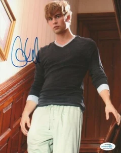 CHACE CRAWFORD SIGNED 8x10 PHOTO #1 GOSSIP GIRL THE BOYS NIGHTHAWKS ACOA COA - Bild 1 von 2