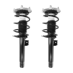 Front Pair Complete Struts & Spring Assemblies for 2012-2016 BMW 328i RWD - Picture 1 of 4