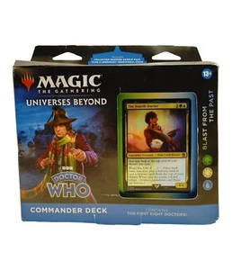 Magic The Gathering Universi Oltre Doctor Who Quarto Dottore Comandante Mazzo NUOVO - Foto 1 di 11