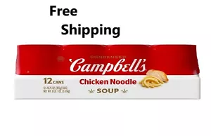 Campbell's Condensed Chicken Noodle Soup (10.75 oz., 12 ct.) Free Shipping - Picture 1 of 1