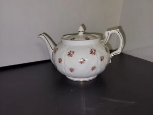 AYNSLEY-Rosedale rosa Rosen - KROKUSTEEKANNE! - Bild 1 von 9