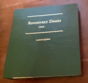 Littleton Complete Silver Roosevelt Dimes Set With Proofs Rare Clear S 1946-2012 - Picture 1 of 15