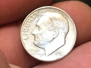 1955-S Silver Roosevelt Dime, 1 dime from those pictured - Picture 1 of 8