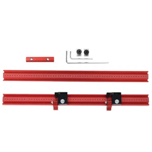 Guía de extensión de carpintería de aleación de aluminio Fonson riel conector vía en T guía de sierra - Imagen 1 de 10