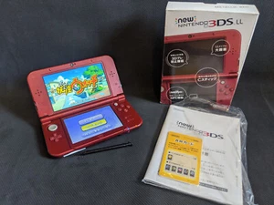 NEW Nintendo 3DS Red LL DUAL IPS - Picture 1 of 9